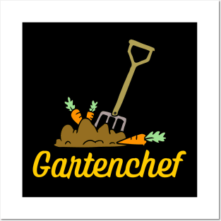 Gartenchef Gärtner Gartenarbeit Hobby Garten Posters and Art